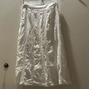 Cute white coquette skirt